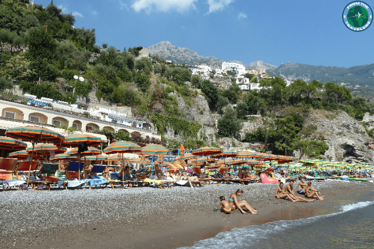 Beaches in Positano