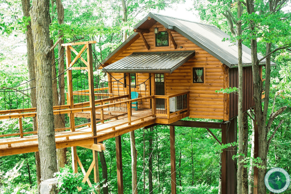 Ohio Treehouse Cabin